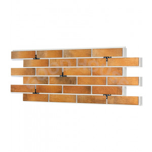 Термопанель Good House с керамической плиткой Cerrad Loft Brick Curry  Т113-03 ППС, 1025х455мм 0,47м2