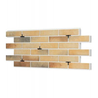 Термопанель фасадная рядовая Good House с керамической плиткой Loft Brick Masala Т112-05 (ППС, 1025×455 мм, 0,47 м²)