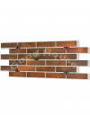 Термопанель Good House с керамической плиткой CERRAD Retro Brick Chili Т113-12 ППС, 1025х455мм 0,47м2
