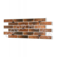 Термопанель Good House с керамической плиткой CERRAD Loft Brick Chili Т113-01 ППС, 1025х455мм 0,47м2
