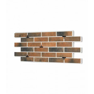 Термопанель фасадная рядовая Good House с керамической плиткой Loft Brick Cardamon Т112-08 (ППС, 1025×455 мм, 0,47 м²)