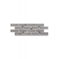 Термопанель Good House с керамической плиткой Березакерамика BRICK WALL Табачный Т111-66 ППС, 1185х395мм 0,37м2