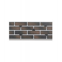 Термопанель Good House с керамической плиткой Березакерамика BRICK HOUSE Коричневый ТЭ111-70 ЭППС, 1028х525мм 0,54м2