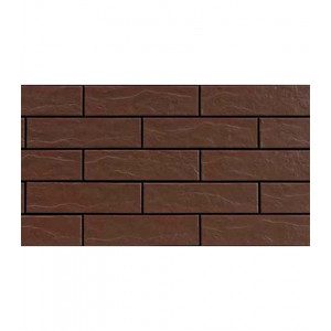 Термопанели GOOD-HOUSE рядовая на основе ЭППС с плиткой (CERRAD BROWN RUSTICAL ) (0,54 м²)