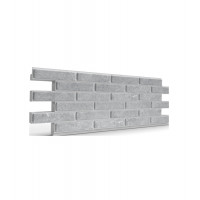Термопанель фасадная рядовая Good House с керамической плиткой Exclusive Cement Gray Т112-22 (ППС, 1025×455 мм, 0,47 м²)